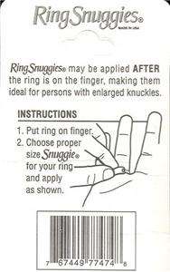 Ring Snuggies Adjuster ORIGINAL & JUMBO jewelry reducer  