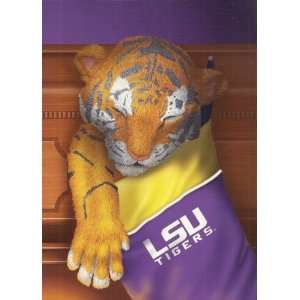 LSU Tigers College Christmas Cards & Envelopes 12 Pack:  