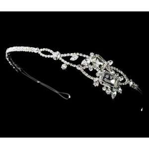 Rhinestone Couture Accented Side Headband Ornament   HP 8407  