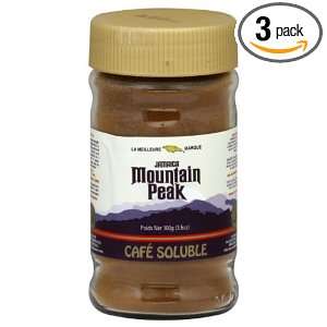 Mountain Peak Coffee Instant, 3.5 Ounce (Pack of 3)  