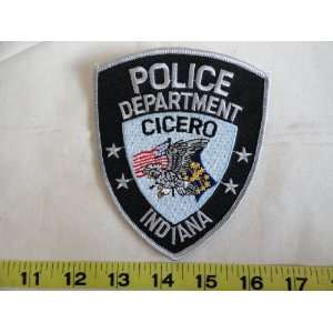  Cicero Indiana Police Department Patch 