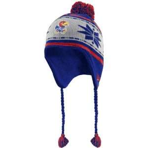   Royal New Era Jr. Striped Snowflake Tassel Knit Hat: Sports & Outdoors