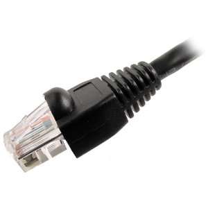  New 14 Snagless Molded Boot CAT6 Patch Cable   Black 