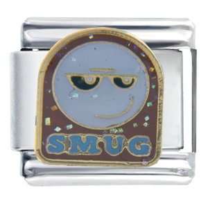  Smug Face March Fashion Jewelry Italian Charm Pugster 