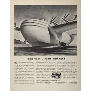   Processes Fuel Future Airplane   Original Print Ad