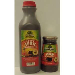 Spur Tree Jamaican Jerk Sauce (small + medium) Pack  