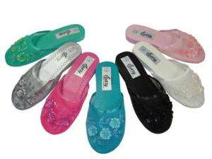 Ladies Chinese Mesh Slippers Shoes 9 colors Size 10  