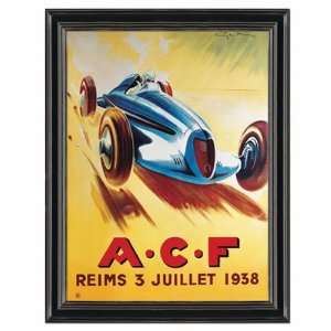  ACF Vintage Car Art: Home & Kitchen