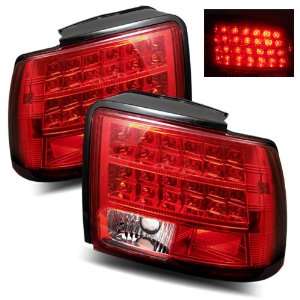  99 04 Ford Mustang Red/Clear LED Tail Lights: Automotive