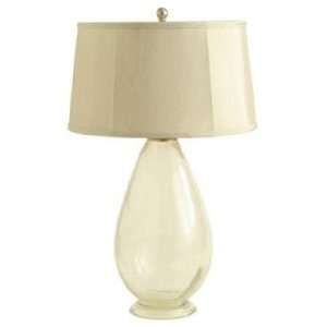 Arteriors Home Clear Silveria Teardrop Table Lamp
