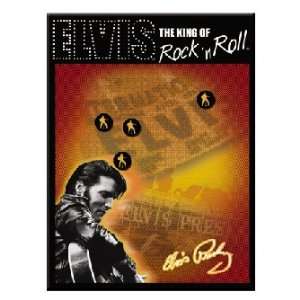  Elvis King of Rock and Roll Memo Board Metal Sign *SALE 