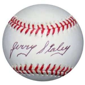 Gerry Jerry Staley Yankees Inscribed SIGNED Scarce AL Baseball JSA 