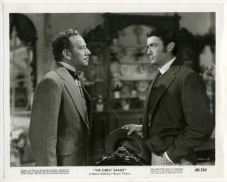 Movie Still~Gregory Peck/Melvyn Douglas~The Great Sinner (1949 
