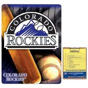  MLB Colorado Rockies Clipboard
