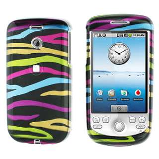 New For HTC G2 myTouch 3G T Mobile Rainbow Zebra Accessory Hard Case 