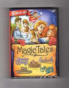 Magic Tales (DVD) 5 MOVIES Cinderella, Sleeping Beauty 683904507761 