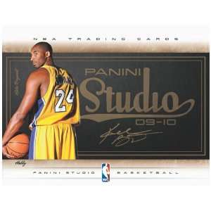  2009/10 Panini Studio NBA Hobby (24 packs) Everything 