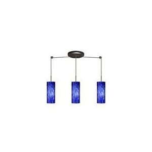  Besa Lighting   3JB 412386 BR   Stilo 3 Light Midi Pendant 