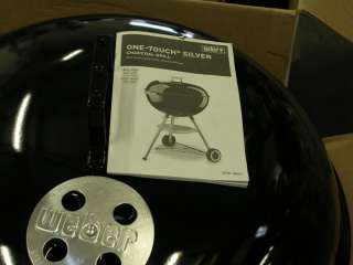 WEBER ONE TOUCH 22.5 SILVER SERIES GRILL  