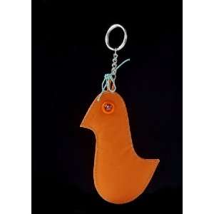  Orange bird keychain 