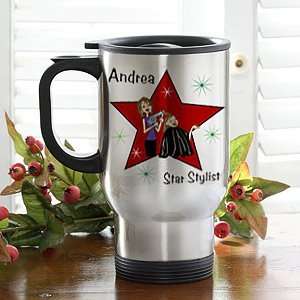  Personalized Hair Stylist Stainless Steel Travel Coffee 