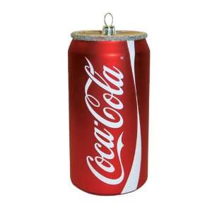   : Kurt Adler 4 3/4 Inch Glass Coca Cola Can Ornament: Home & Kitchen
