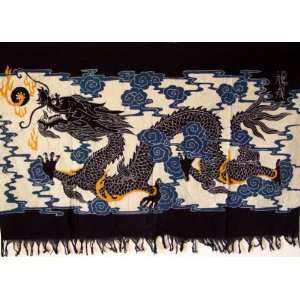  Chinese Art Batik Tapestry Dragon Wall Hanging: Everything 