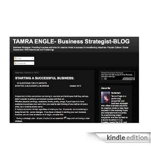 Business Strategist Kindle Store Tamra Engle