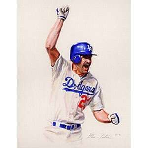  Kirk Gibson Los Angeles Dodgers Large Giclee: Sports 