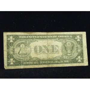  1935 A Silver Certificate N. Africa Note Gold Seal 
