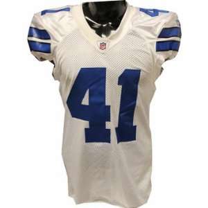  Terence Newman Jersey   Dallas Cowboys 2011 Game Worn #41 