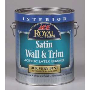  Ace Royal Touch Interior Satin Latex Wall & Trim Paint 