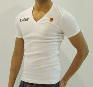 Star T Shirt S.O. Squad Short Sleeve Cool Rib Designer White Men New 