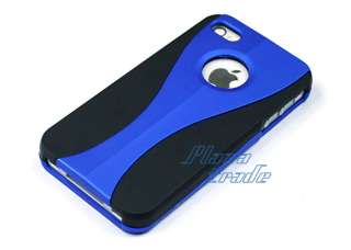   Hard Rubberized Skin Case Cover For Apple iPhone 4 4S 4G S  