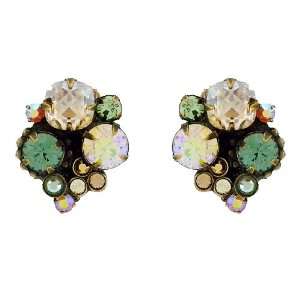  Water Lily Cluster Clip Earrings Sorrelli Jewelry