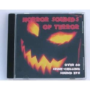  HORROR SOUNDS OF TERROR Sounds Effects CD Rare Everything 