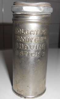 Colgate Palmolive Peet Co. Handy Grip Vintage Shaving Stick Tin 