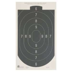  Hoppes Pistol Target, 10.5X12 Inch Tag