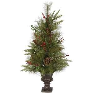   Long Needle Jackson Pine & Berries Christmas Tree: Home & Kitchen