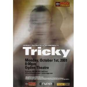  Tricky Denver 2001 Original Concert Poster