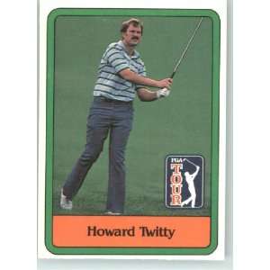  1981 Donruss Golf #14 Howard Twitty RC   PGA Tour (RC 