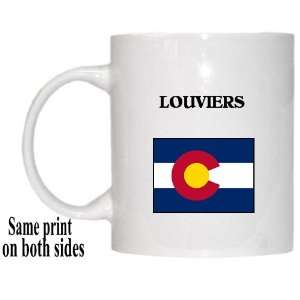  US State Flag   LOUVIERS, Colorado (CO) Mug: Everything 