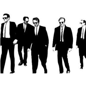  Reservoir Dogs Canvas Painting 24 X 34 Artist Signed