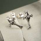 gae97 925 STERLING SILVER ROUND EARRING STUD items in galaxyjewelry 