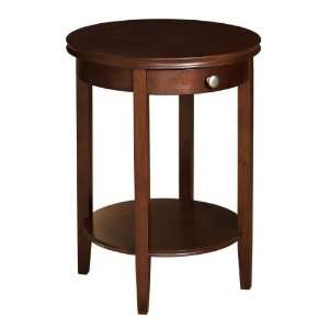  Powell Shelburne Cherry Accent Table: Home & Kitchen