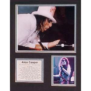 Alice Cooper Picture Plaque Framed