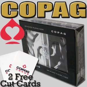 com COPAG 100% Plastic Playing Cards Peace Bridge Jumbo   Free Copag 