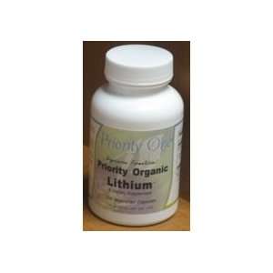 Priority One Vitamins   Lithium Organic 5mg 250 caps [Health and 