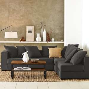  west elm Walton Sectional Set 1   Two Love Seats (Left And 