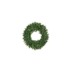  24 Pre Lit LED Battery Operated Wisconsin Christmas Wreath 